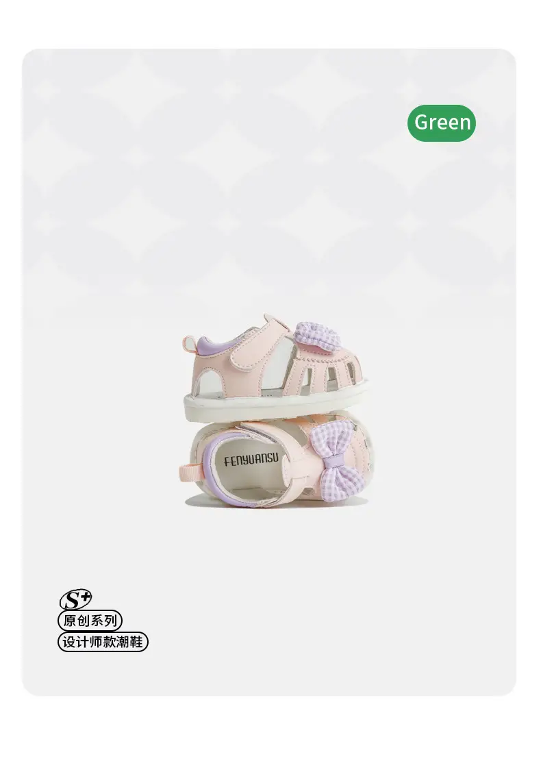 2024 Baby Sandals Female Baby Summer Toddler Shoes Call Soft Sole Breathable Call Shoes Baby Shoes — feature 20