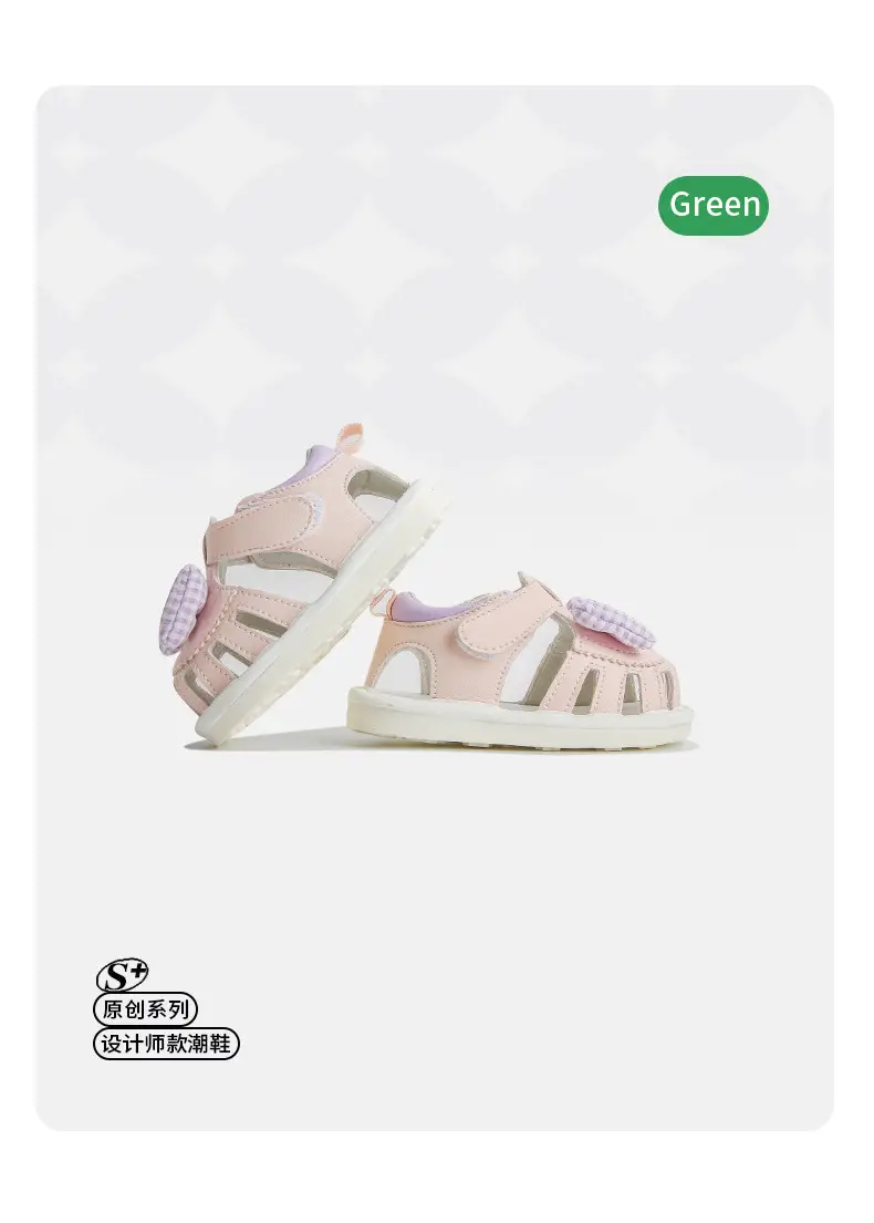 2024 Baby Sandals Female Baby Summer Toddler Shoes Call Soft Sole Breathable Call Shoes Baby Shoes — feature 21