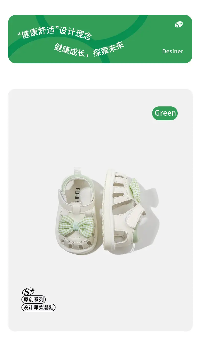 2024 Baby Sandals Female Baby Summer Toddler Shoes Call Soft Sole Breathable Call Shoes Baby Shoes — feature 7