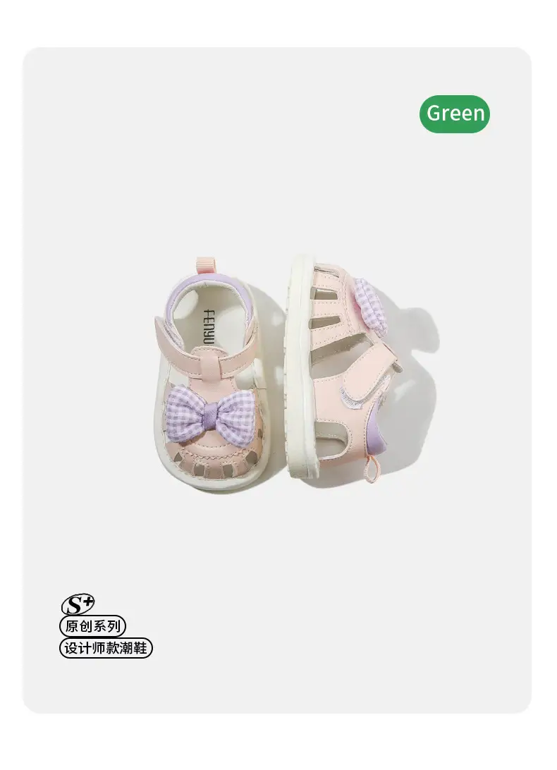 2024 Baby Sandals Female Baby Summer Toddler Shoes Call Soft Sole Breathable Call Shoes Baby Shoes — feature 8