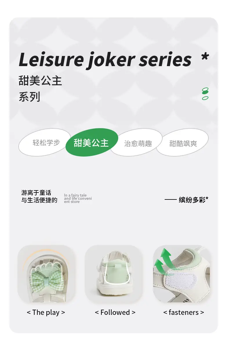 2024 Baby Sandals Female Baby Summer Toddler Shoes Call Soft Sole Breathable Call Shoes Baby Shoes — feature 9