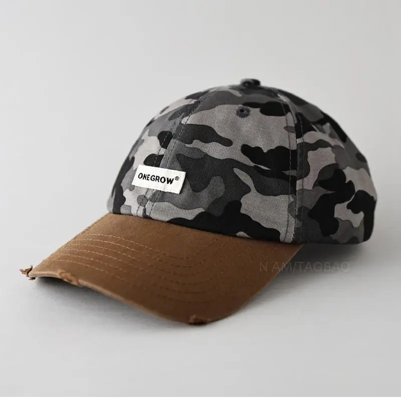 American Camouflage Baseball Cap Women 2025 Spring Summer - Image 5