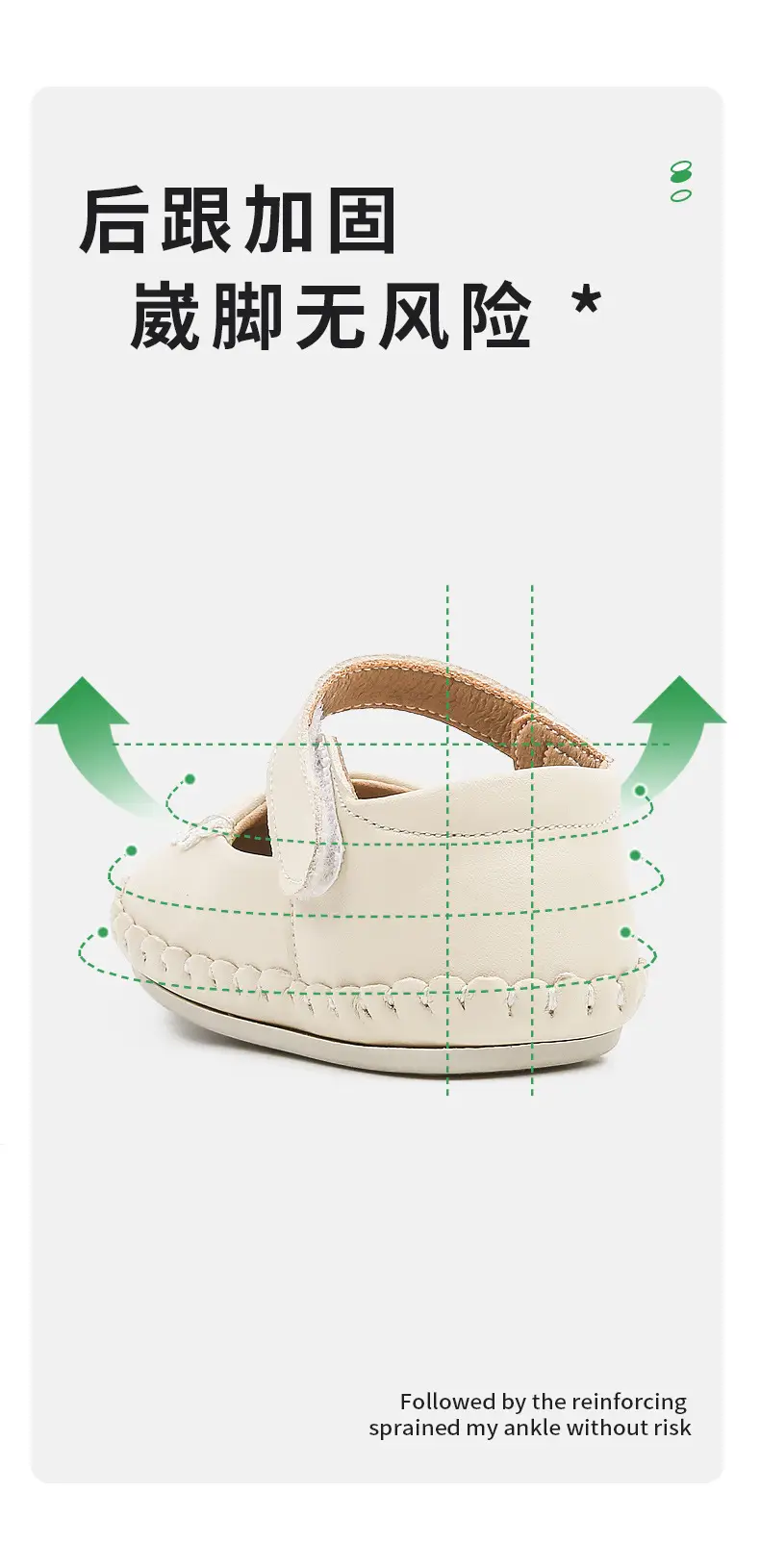 Spring Toddler Shoes One-year-old Baby Girl Shoes Baby Princess Shoes Baby Soft Sole 6-12 Months Small Leather Shoes — feature 11