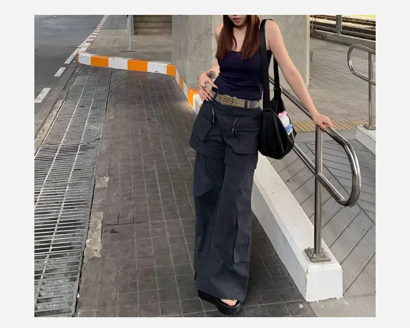 Black Rivet Belt for Women & Men Hip-hop Style — feature 22