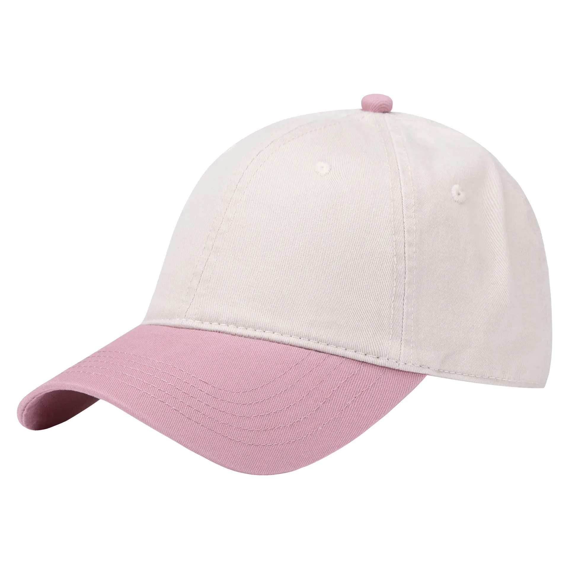 Pure Cotton Japanese Style Baseball Cap Set 6 Pcs - Image 2