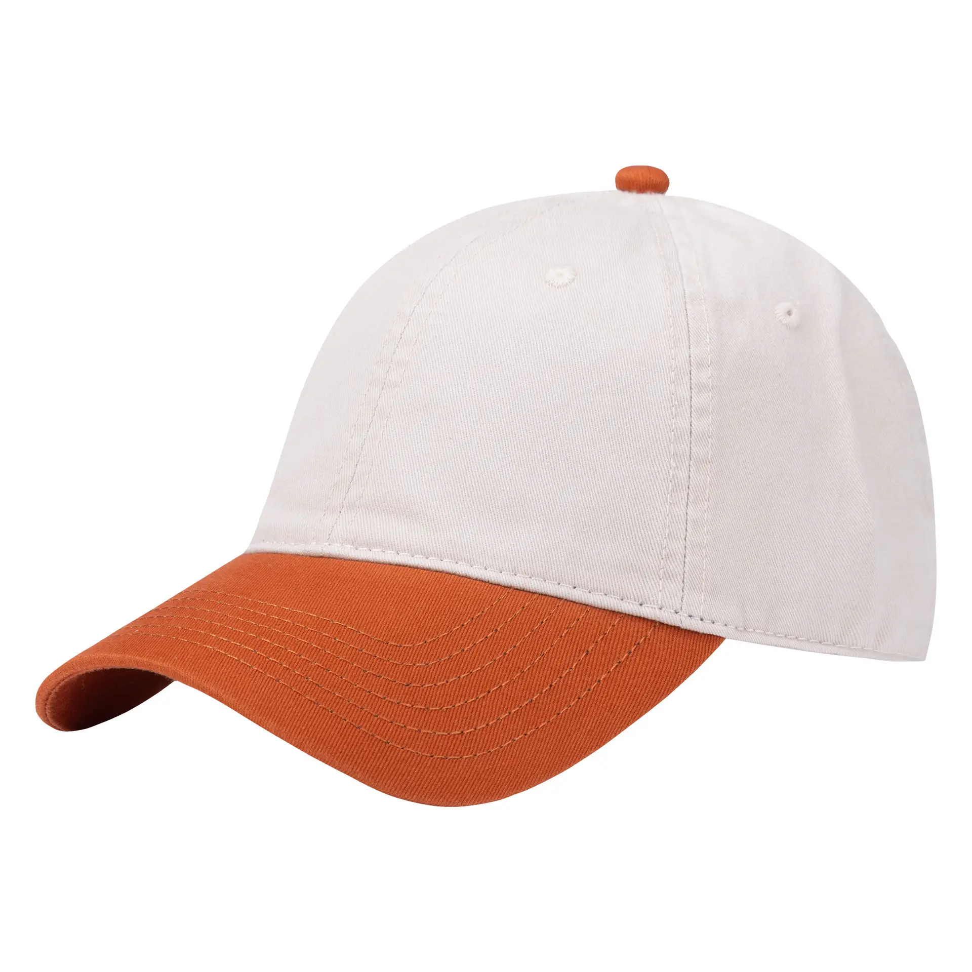 Pure Cotton Japanese Style Baseball Cap Set 6 Pcs - Image 4
