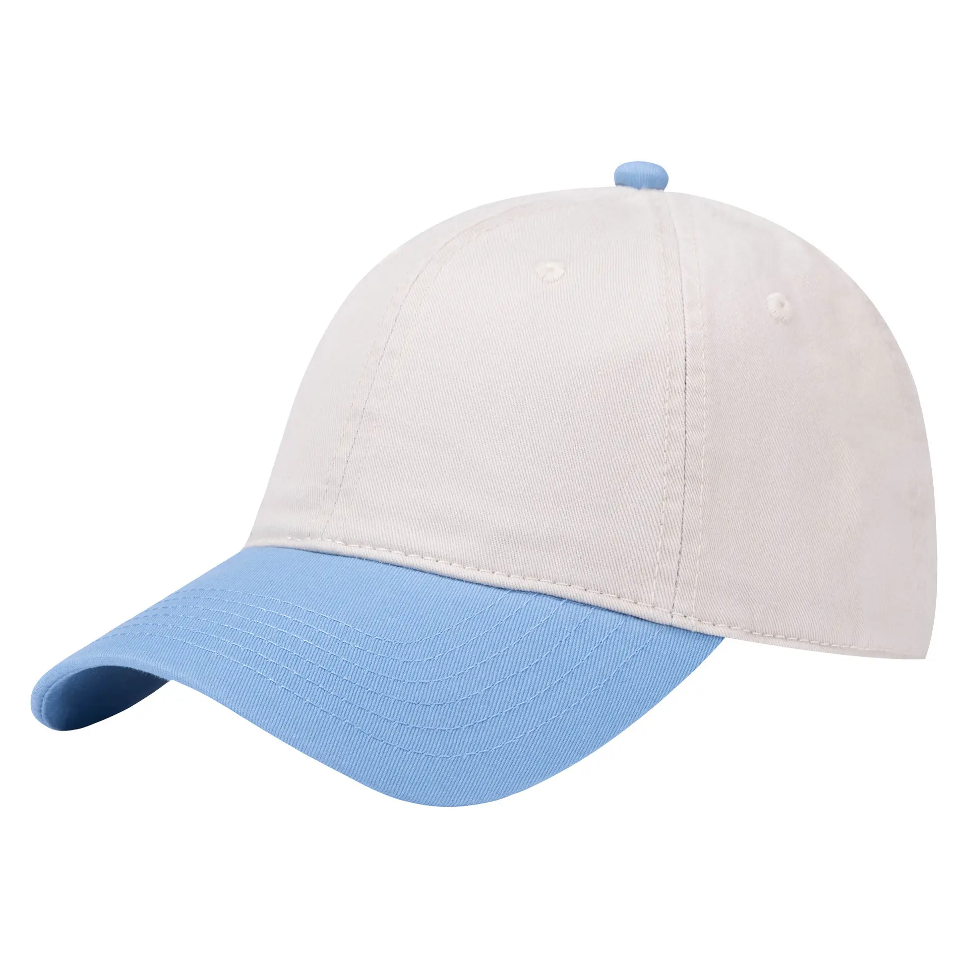 Pure Cotton Japanese Style Baseball Cap Set 6 Pcs - Image 7