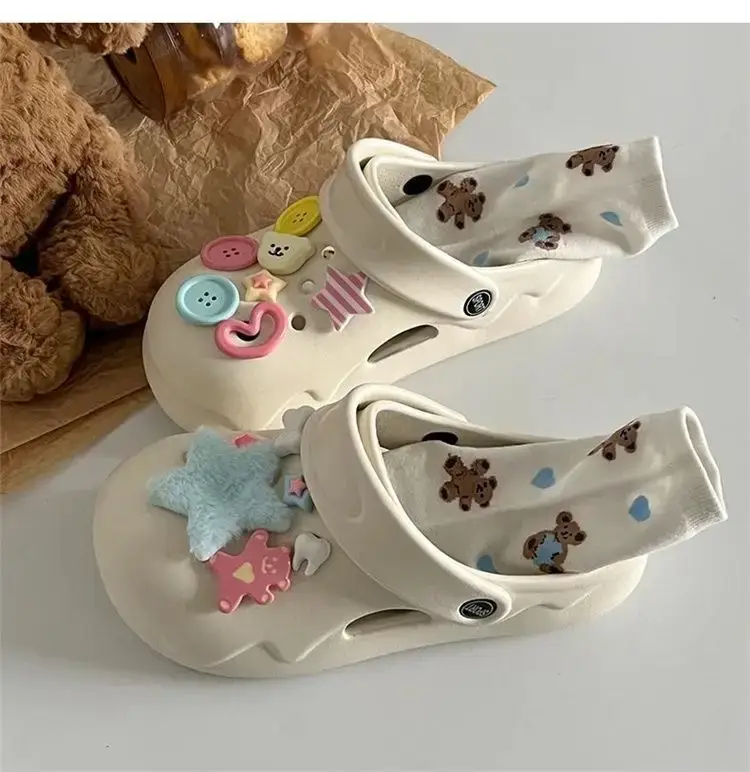 Women's Star Button EVA Deodorant Sandals Summer — feature 30