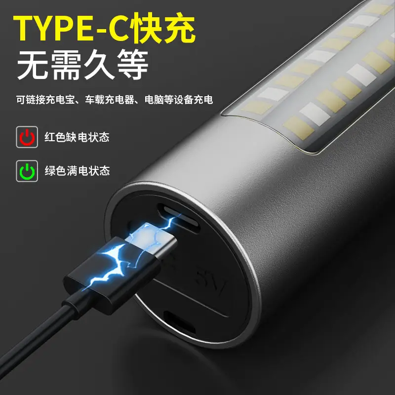 Type-C Flashlight with LED Light & Long Range Focus - Image 7
