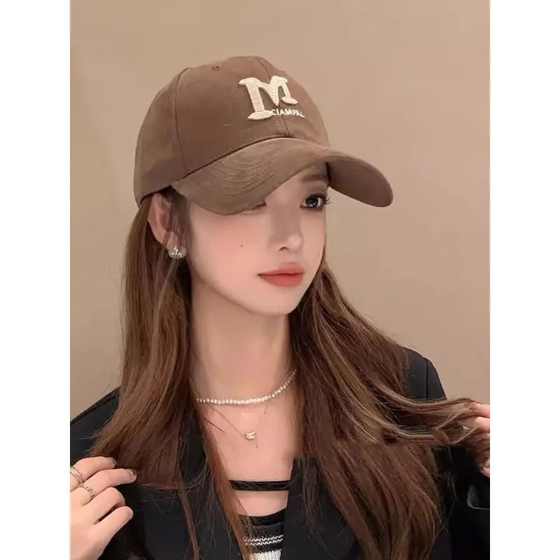 Gray Big Head Baseball Cap with Logo - Image 6