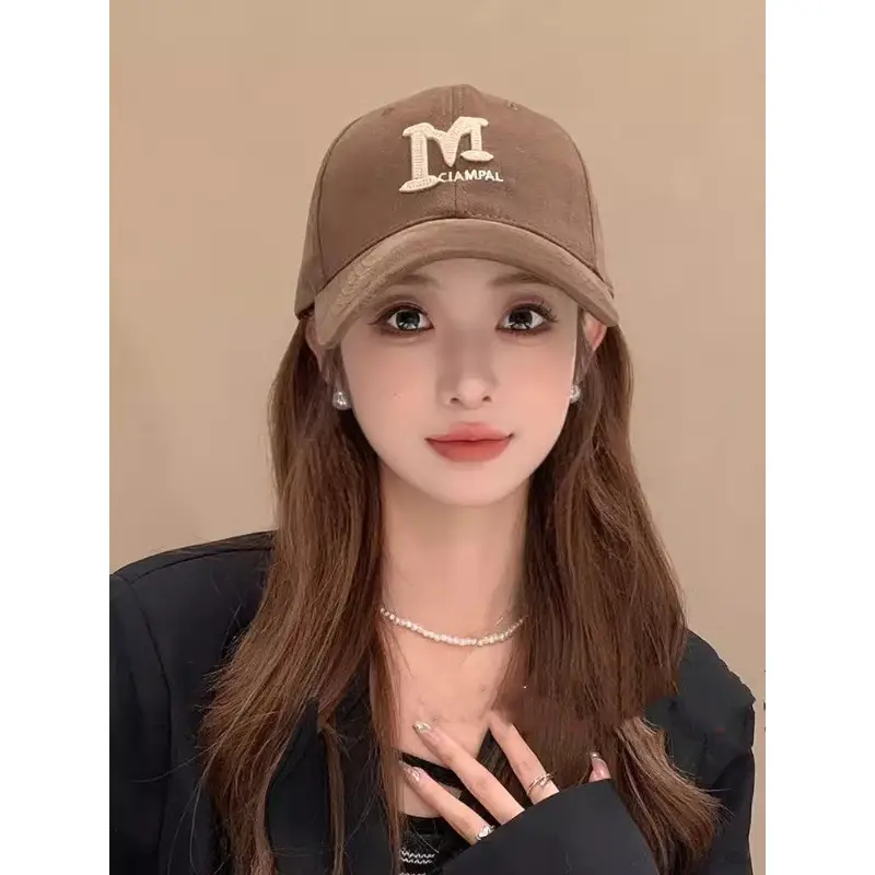 Gray Big Head Baseball Cap with Logo - Image 7