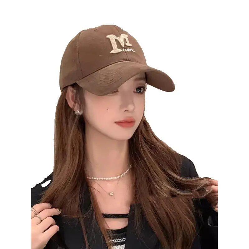 Gray Big Head Baseball Cap with Logo - Image 10