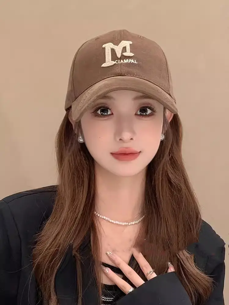 Gray Big Head Baseball Cap with Logo — feature 2