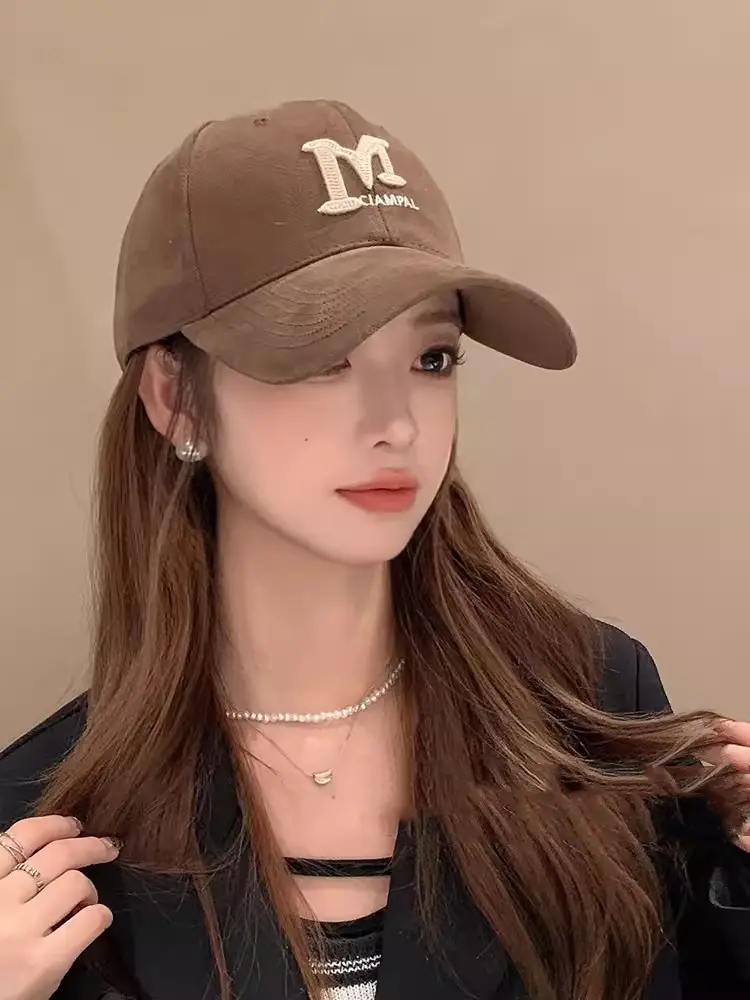 Gray Big Head Baseball Cap with Logo — feature 4