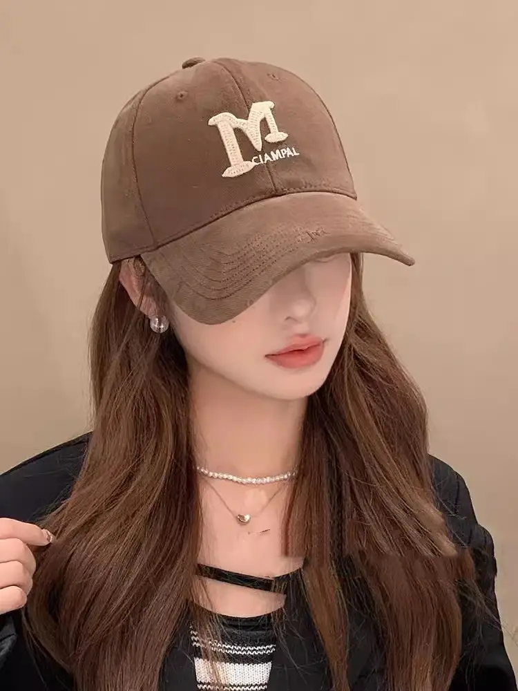 Gray Big Head Baseball Cap with Logo — feature 5