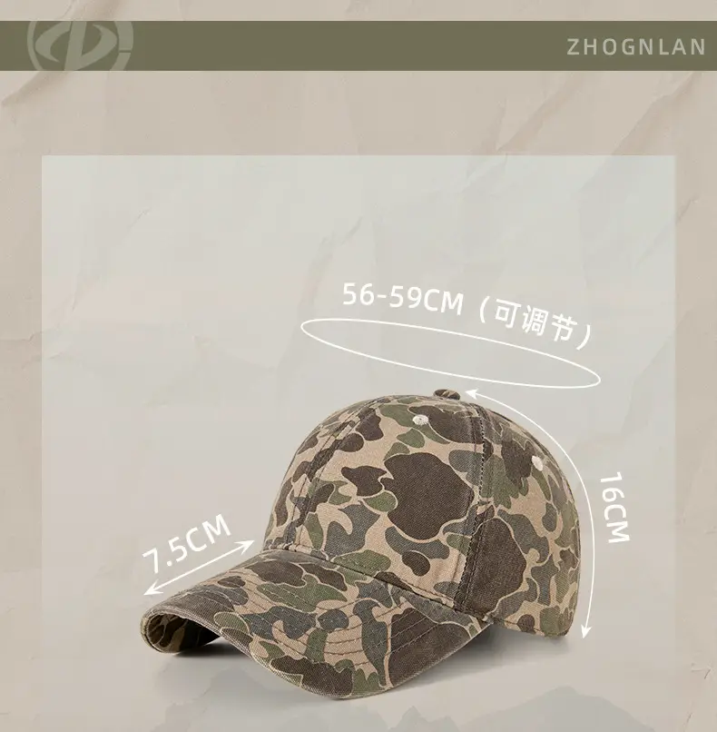 Men Camouflage Cap 2025 Spring Summer — feature 30