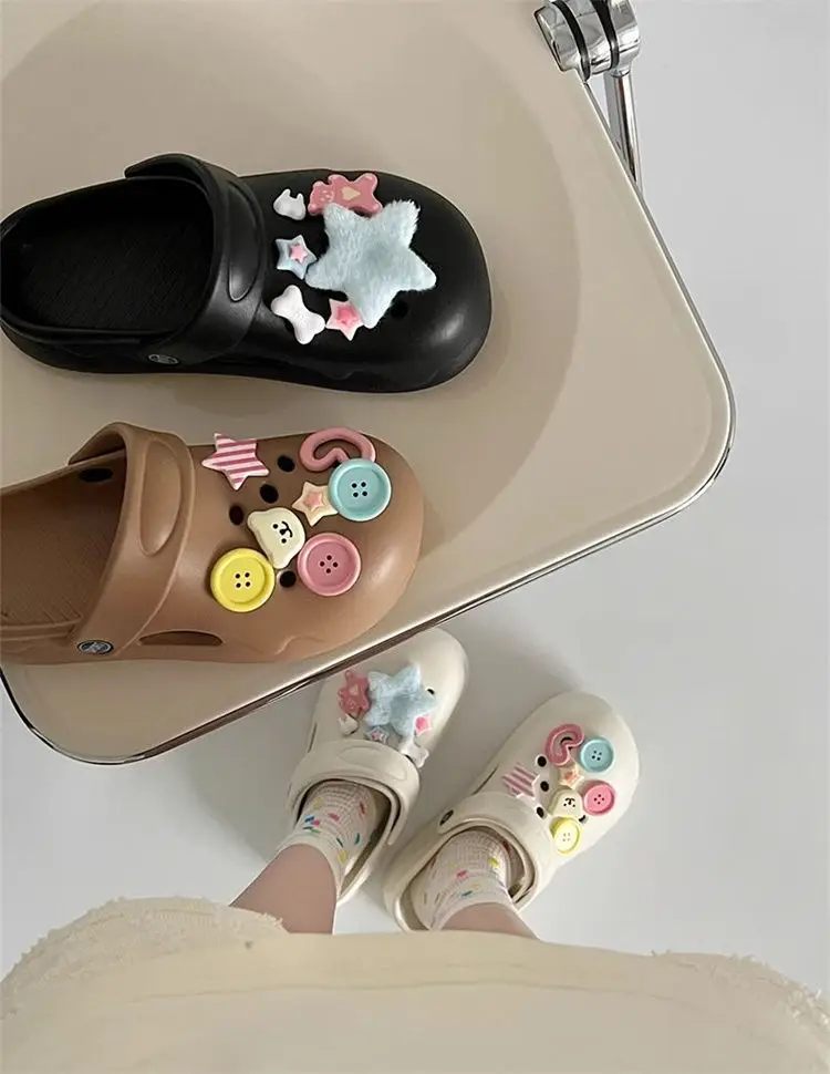 Women's Star Button EVA Deodorant Sandals Summer — feature 12
