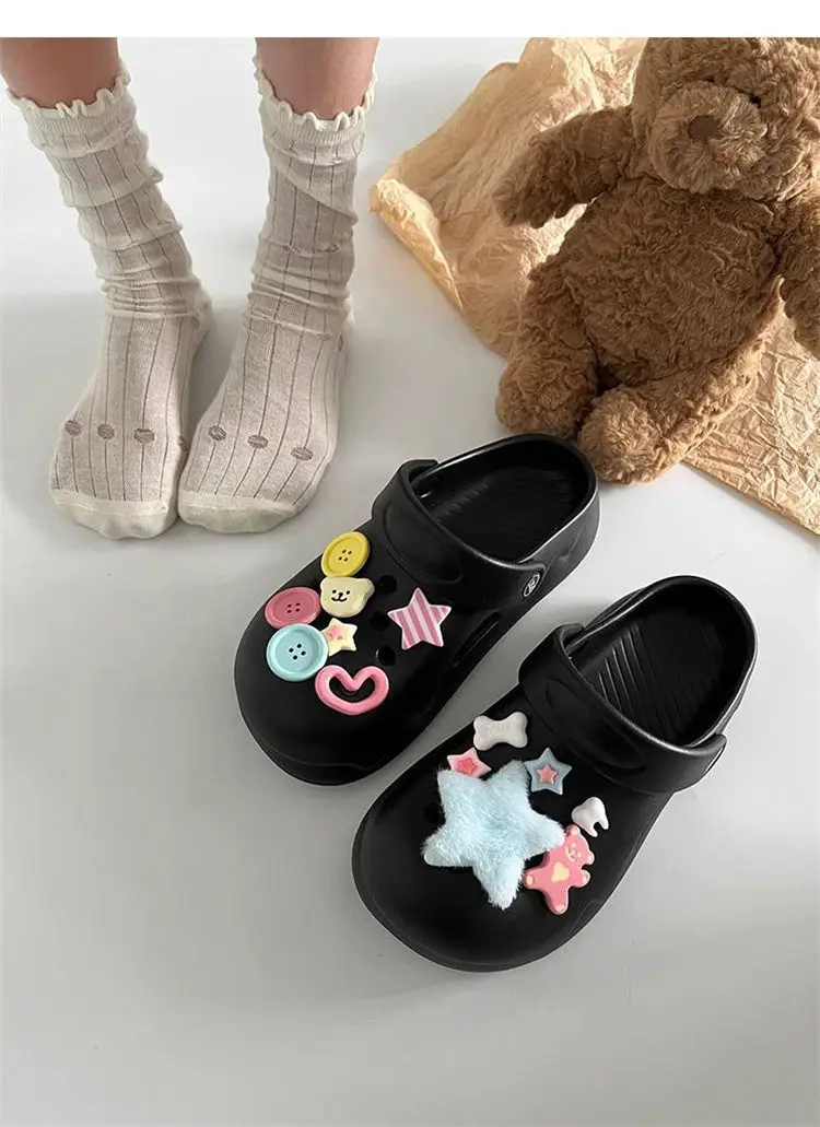 Women's Star Button EVA Deodorant Sandals Summer — feature 13