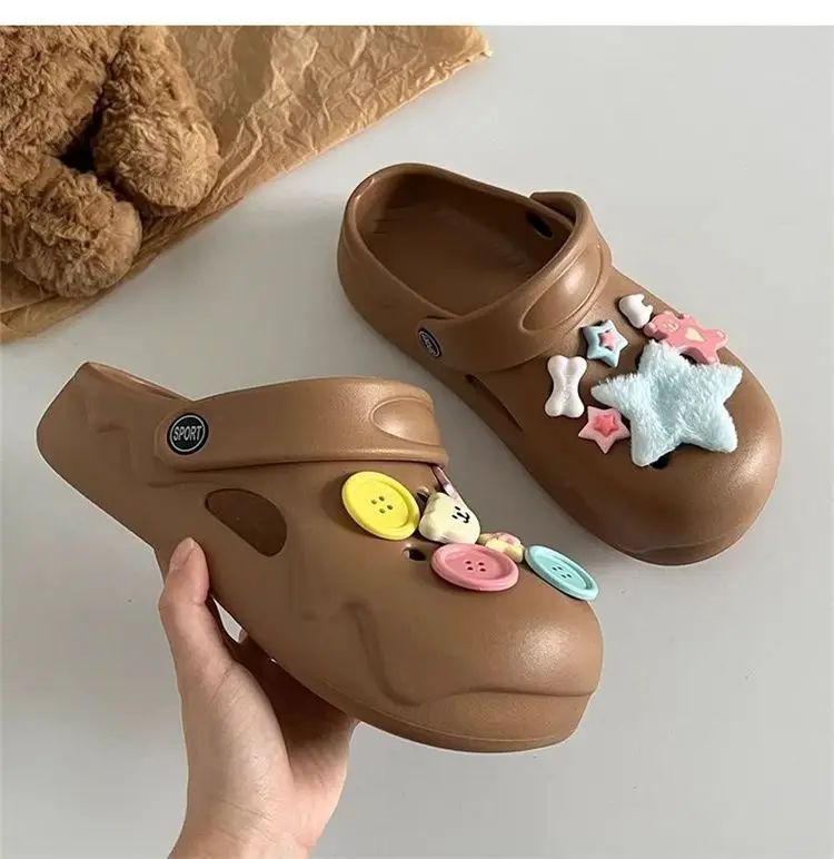 Women's Star Button EVA Deodorant Sandals Summer — feature 25