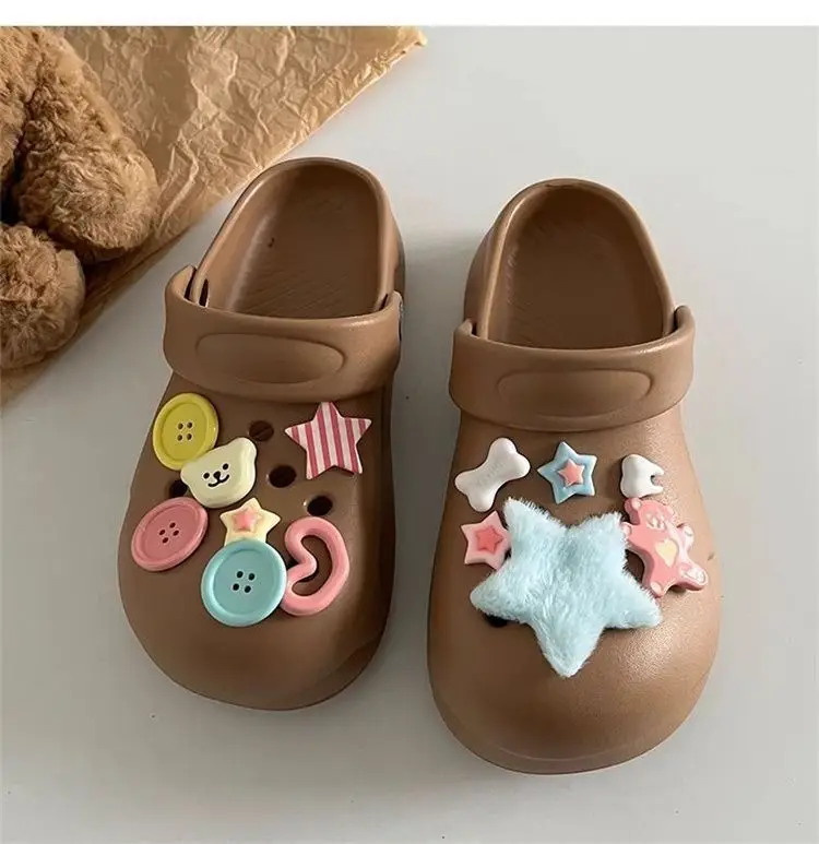 Women's Star Button EVA Deodorant Sandals Summer — feature 26