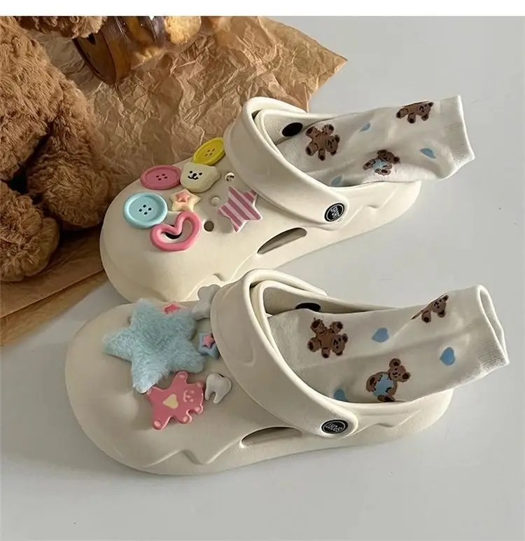 Women's Star Button EVA Deodorant Sandals Summer — feature 29