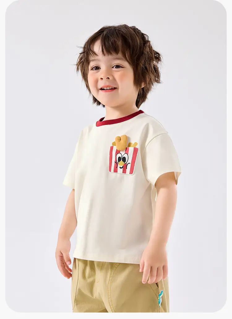 Dudujia Yellow T-shirt for Boys Summer Wear — feature 18