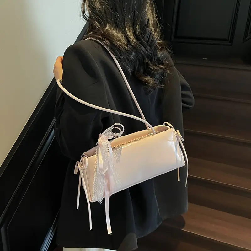 Silver Lace Shoulder Bag for Women 2025 - Image 3