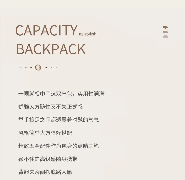 New Cross-border Printed Backpack High Fashion Large Capacity Lightweight Travel Portable Shoulder Bag Casual luggage and leather goods — feature 2