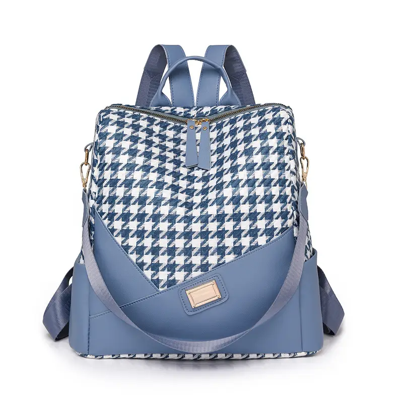 New Cross-border Printed Backpack High Fashion Large Capacity Lightweight Travel Portable Shoulder Bag Casual luggage and leather goods
