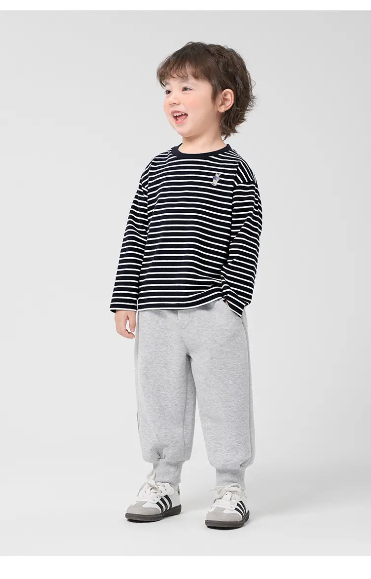 Boys Striped Long Sleeve T-Shirt Autumn Kids — feature 22