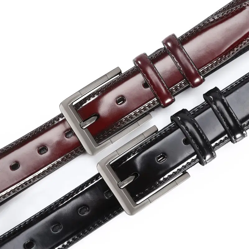 Men's Cross-Country Retro Belt with Pin Buckle - Image 3