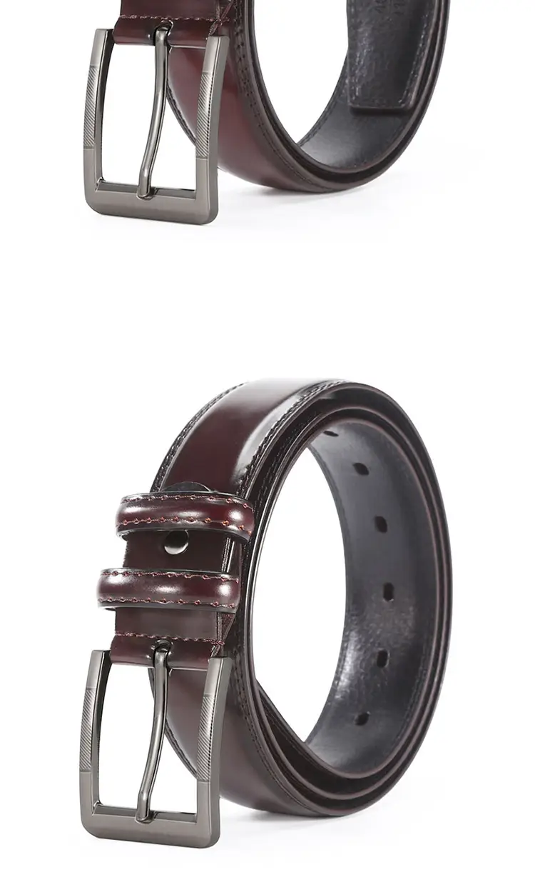 Men's Cross-Country Retro Belt with Pin Buckle — feature 15