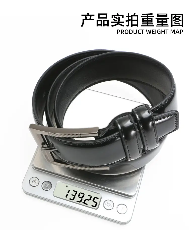 Men's Cross-Country Retro Belt with Pin Buckle — feature 5