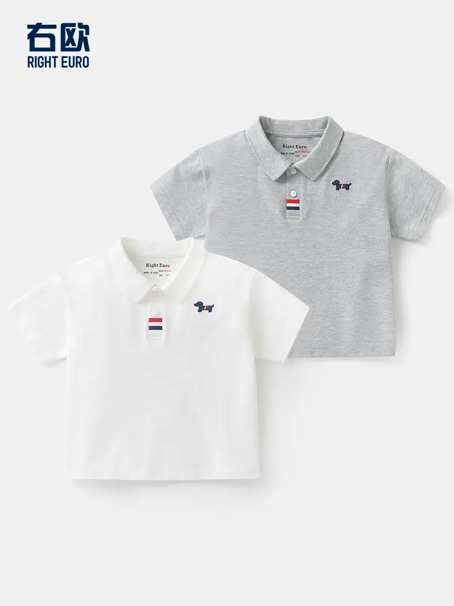 Right European Boys Polo Shirt Short Sleeve 2025 - Image 5