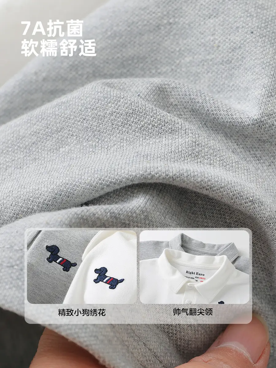Right European Boys Polo Shirt Short Sleeve 2025 - Image 6