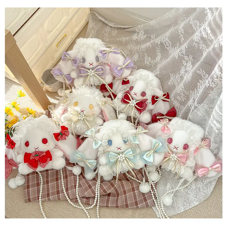 Lolita Rabbit Doll Bow Bag Free Shipping — feature 28