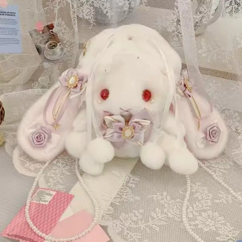 Lolita Rabbit Doll Bow Bag Free Shipping - Image 2
