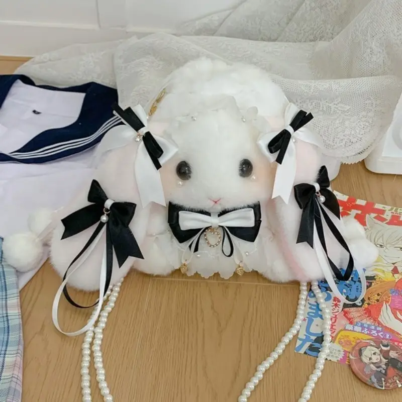 Lolita Rabbit Doll Bow Bag Free Shipping - Image 9