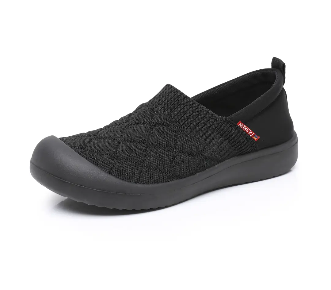 Spring and Autumn New Women's Single-layer Shoes Non-slip Soft Sole Slip-on Lazy Shoes Flat Light Mother Shoes Casual Breathable Women's Shoes - Image 2