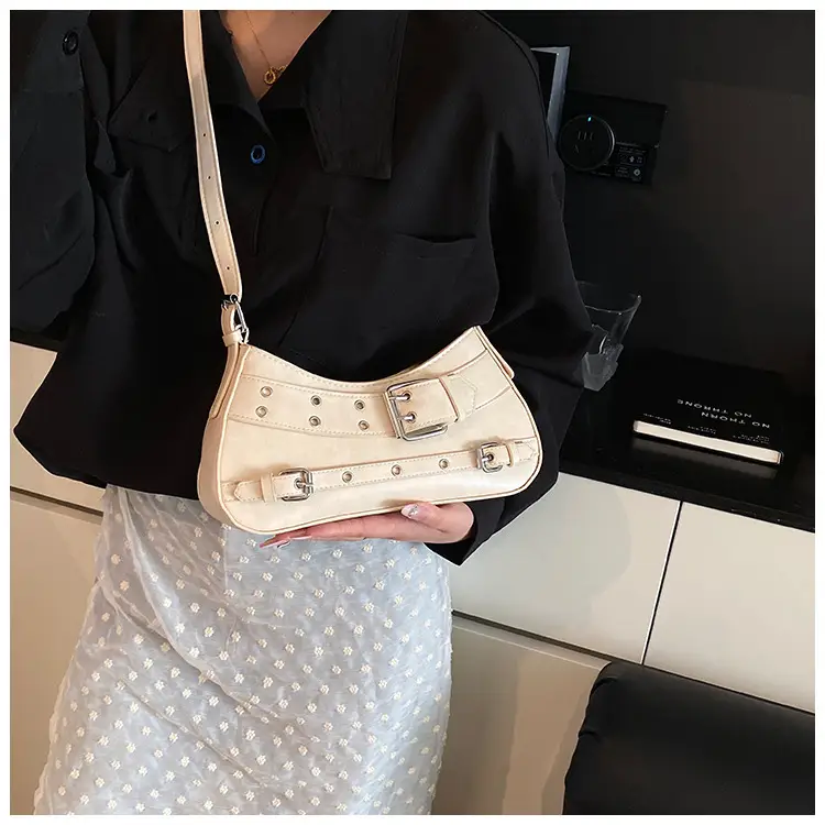 2025 Women's PU Leather Shoulder Bag Black Crossbody — feature 24