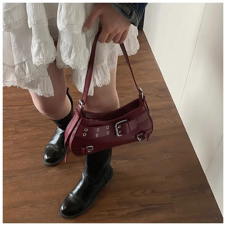 2025 Women's PU Leather Shoulder Bag Black Crossbody — feature 33