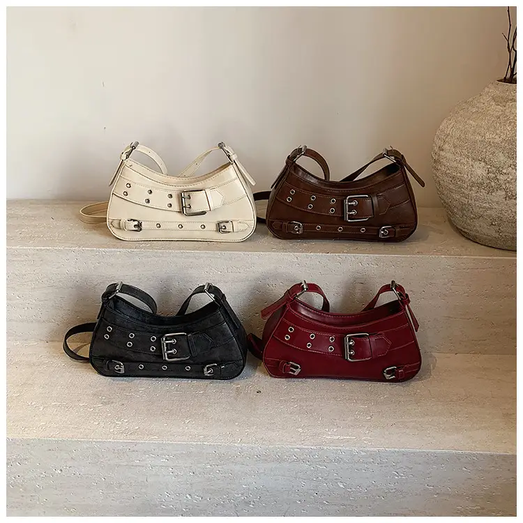 2025 Women's PU Leather Shoulder Bag Black Crossbody — feature 7