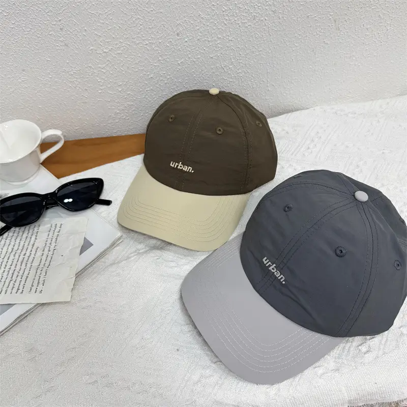 Women Baseball Caps Spring Summer Matching Korean Color