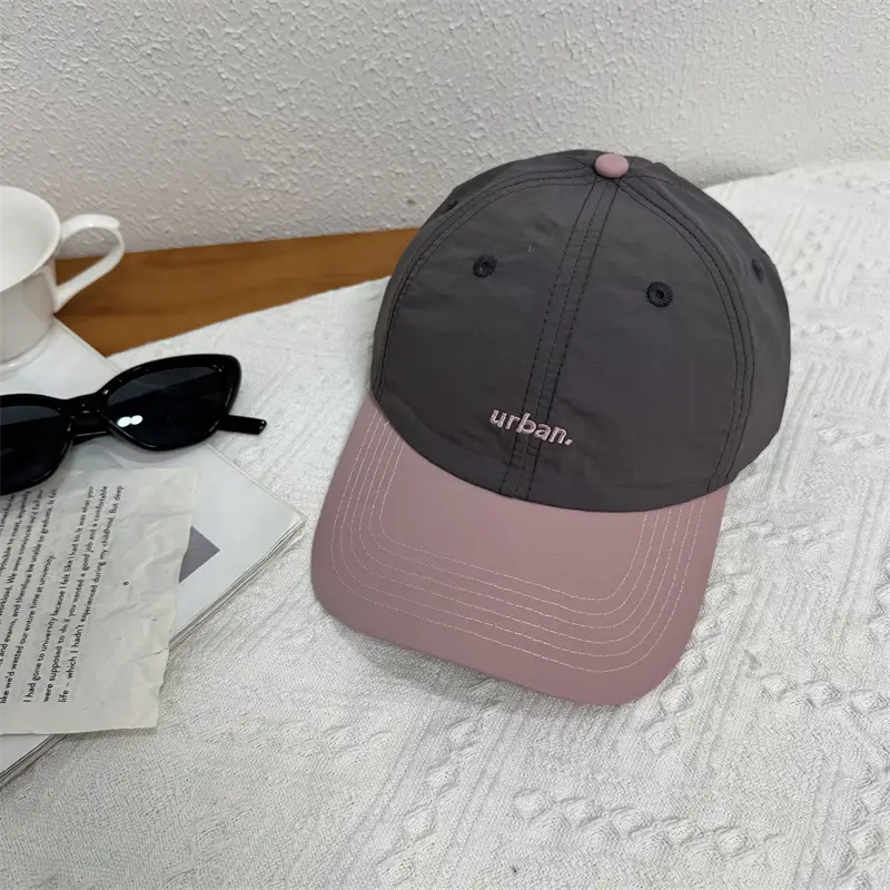 Women Baseball Caps Spring Summer Matching Korean Color