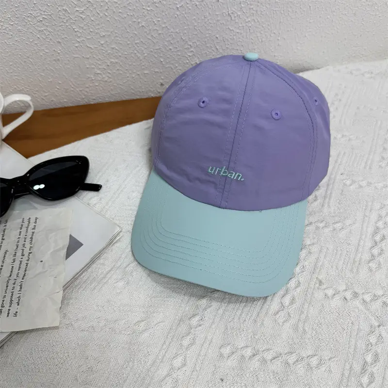 Women Baseball Caps Spring Summer Matching Korean Color