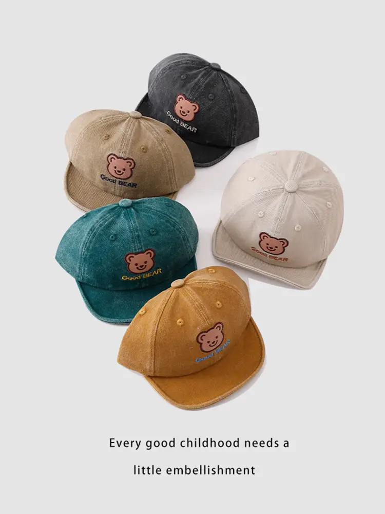 Baby's Bear Cap Soft Brim All Season — feature 3