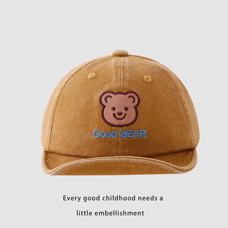 Baby's Bear Cap Soft Brim All Season - Image 10
