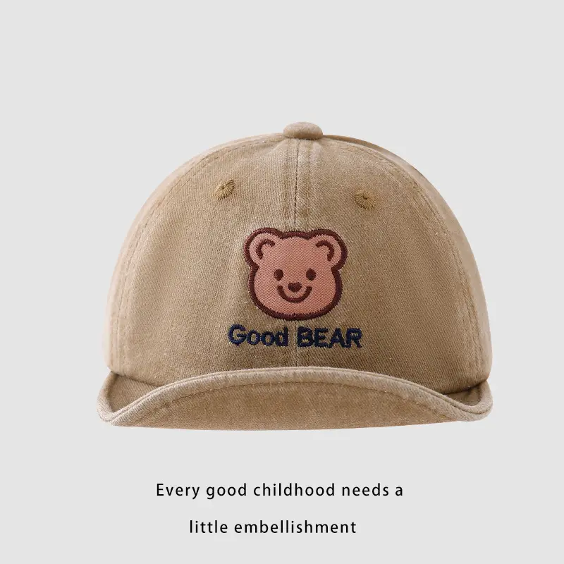 Baby's Bear Cap Soft Brim All Season - Image 4