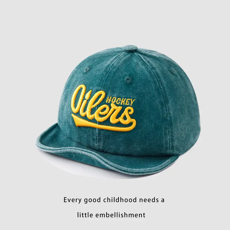 Baby's Bear Cap Soft Brim All Season - Image 6