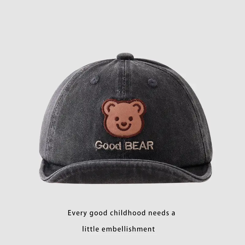 Baby's Bear Cap Soft Brim All Season - Image 9